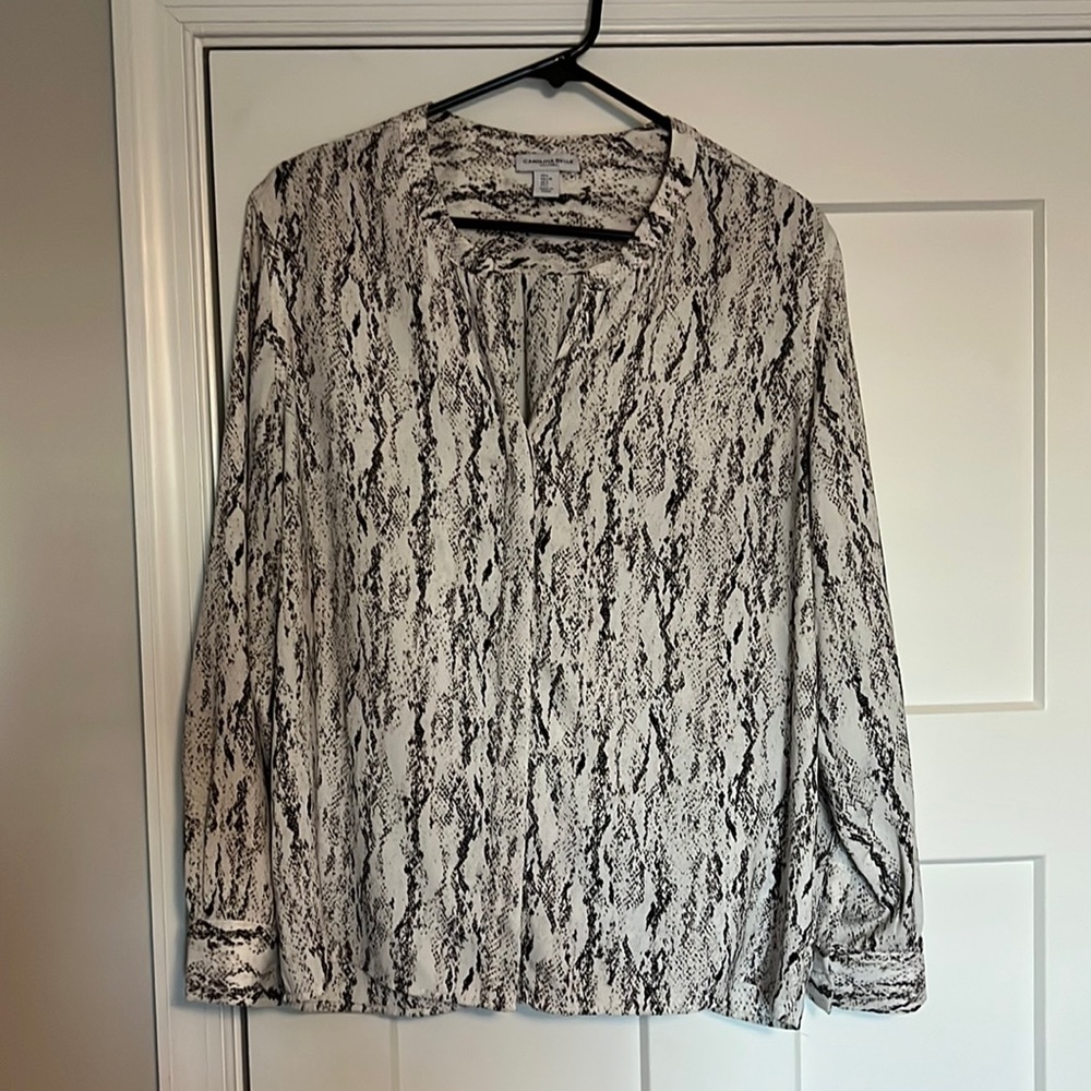 Snakeskin Top